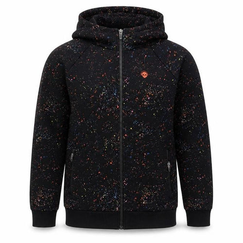 Next Boys Black Full Zip Hoodie, 12 Years, Graphic Print