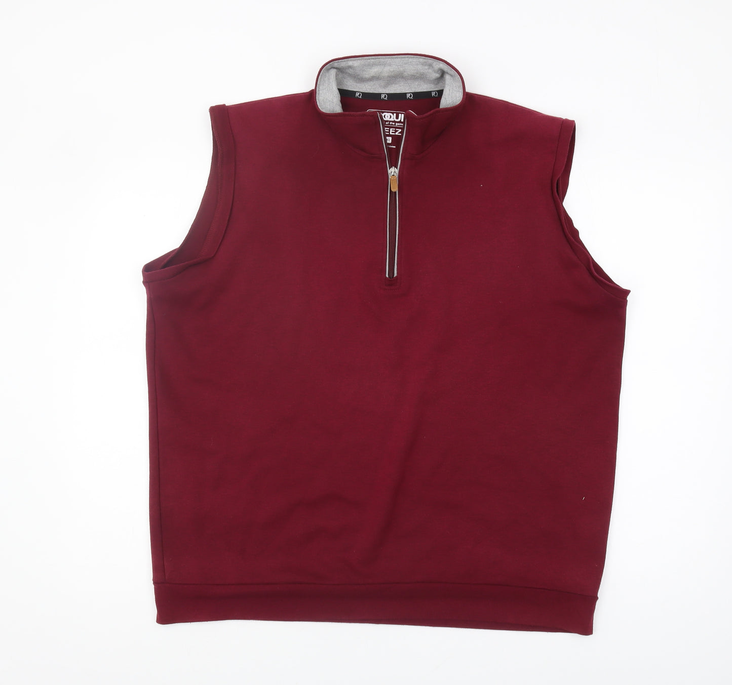 Proquip Men's Red XL Vest Sleeveless Sweatshirt