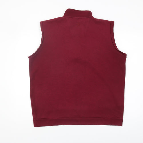 Proquip Men's Red XL Vest Sleeveless Sweatshirt