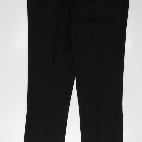 Skopes Men's Black Regular Fit Trousers, Size 36