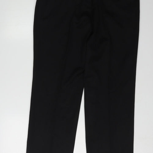 Marks and Spencer Men's Black Trousers, Size 34