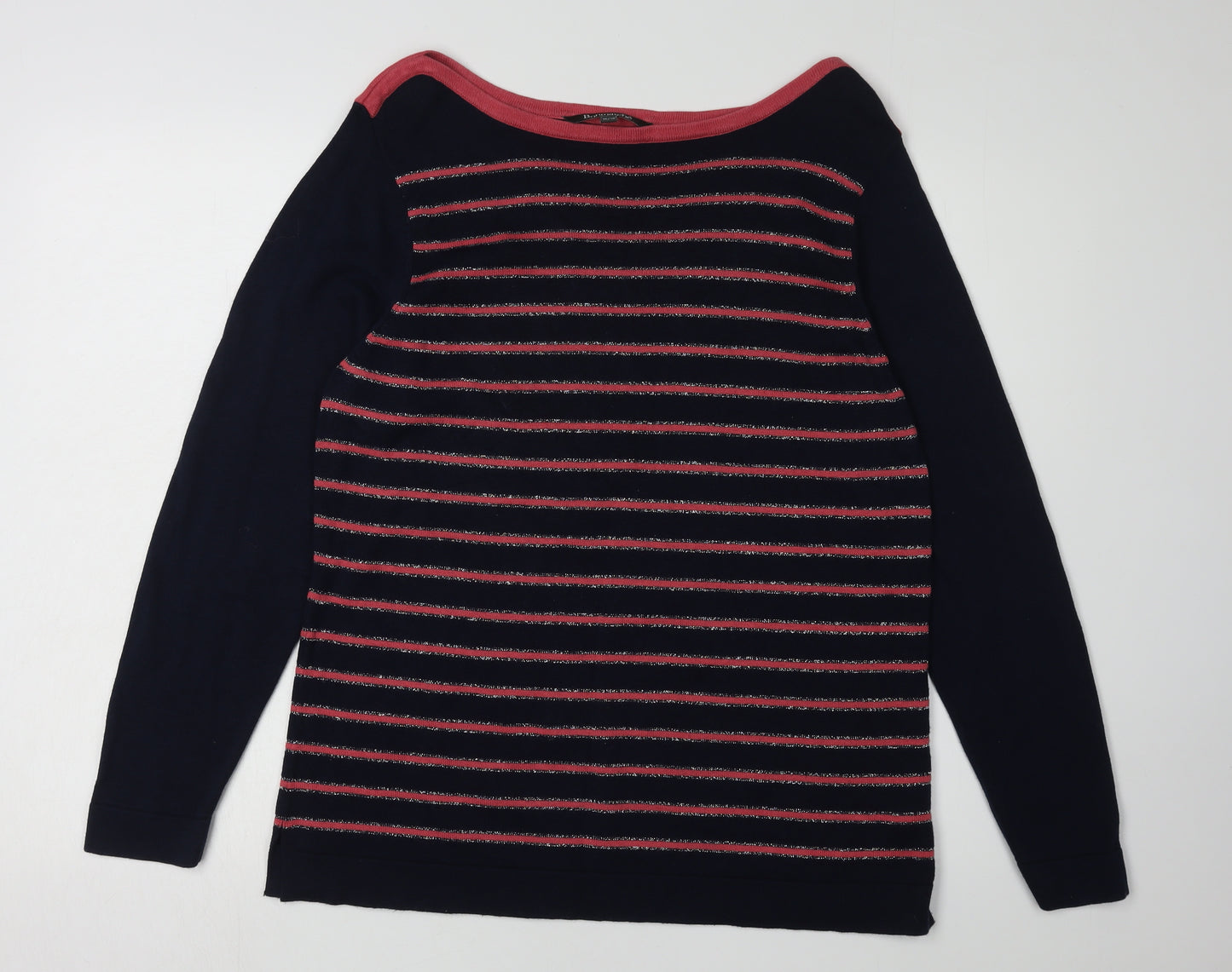 Bonmarché Women's Multicoloured Pullover Jumper Size 16