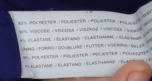 Mango Women's Blue Sheath Dress, Size S, Formal Wear