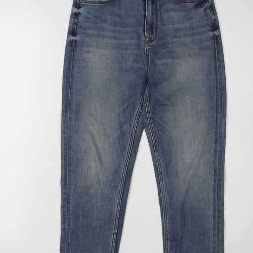 Marks and Spencer Women's Blue Straight Jeans S