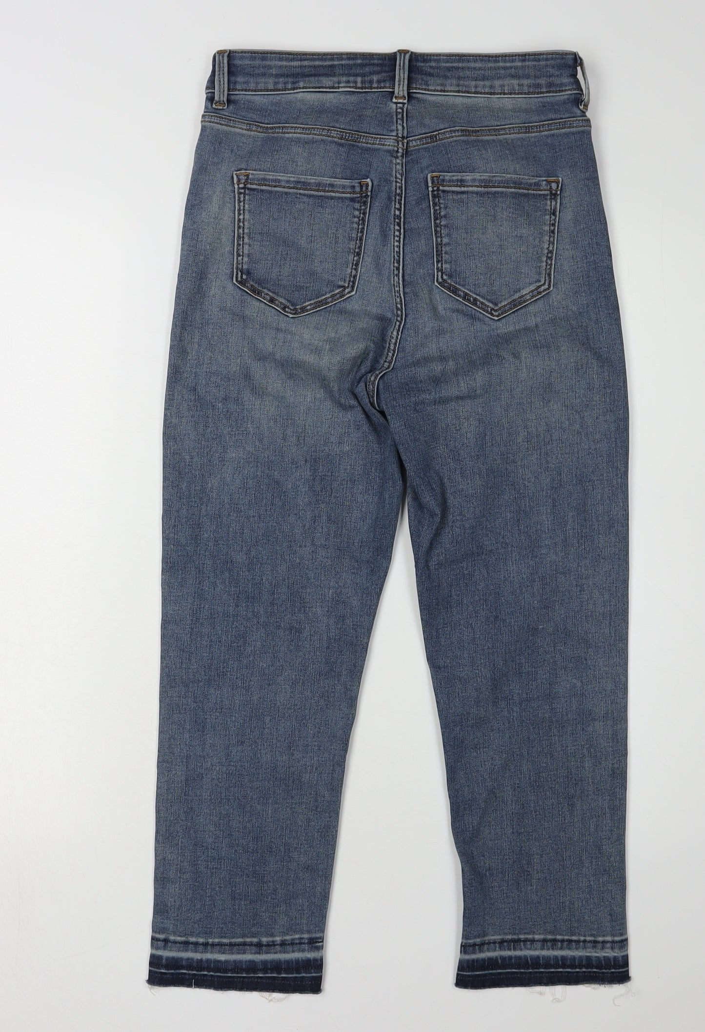 Marks and Spencer Women's Blue Straight Jeans S