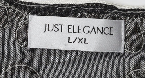 Just Elegance Women's Black Cardigan - L/XL