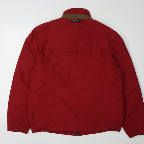 Nautica Men's Red Basic Jacket, Size L, Casual
