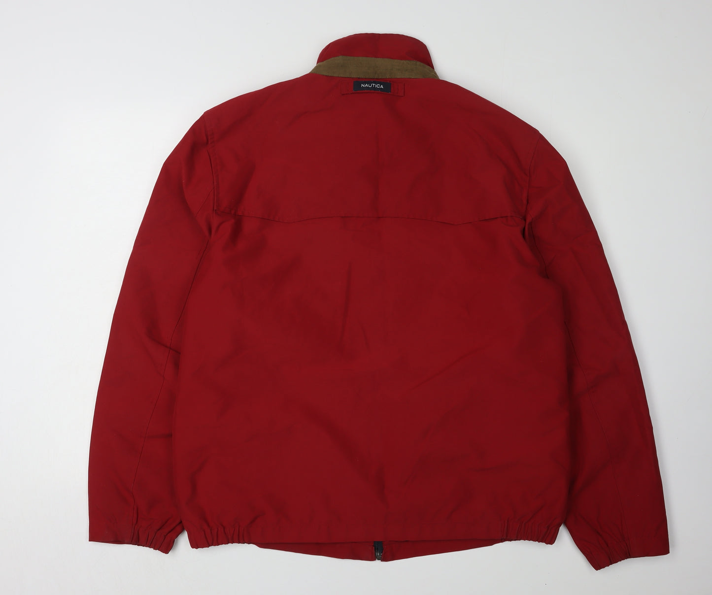 Nautica Men's Red Basic Jacket, Size L, Casual