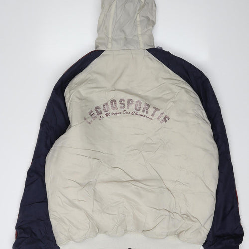Le Coq Sportif Men's Beige L Bomber Jacket