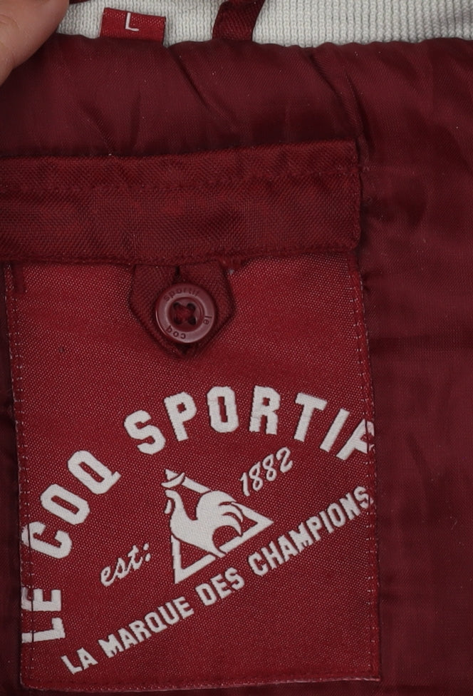 Le Coq Sportif Men's Beige L Bomber Jacket