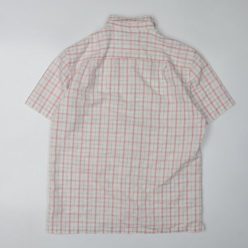 Marks and Spencer Men's Check Short Sleeve Shirt