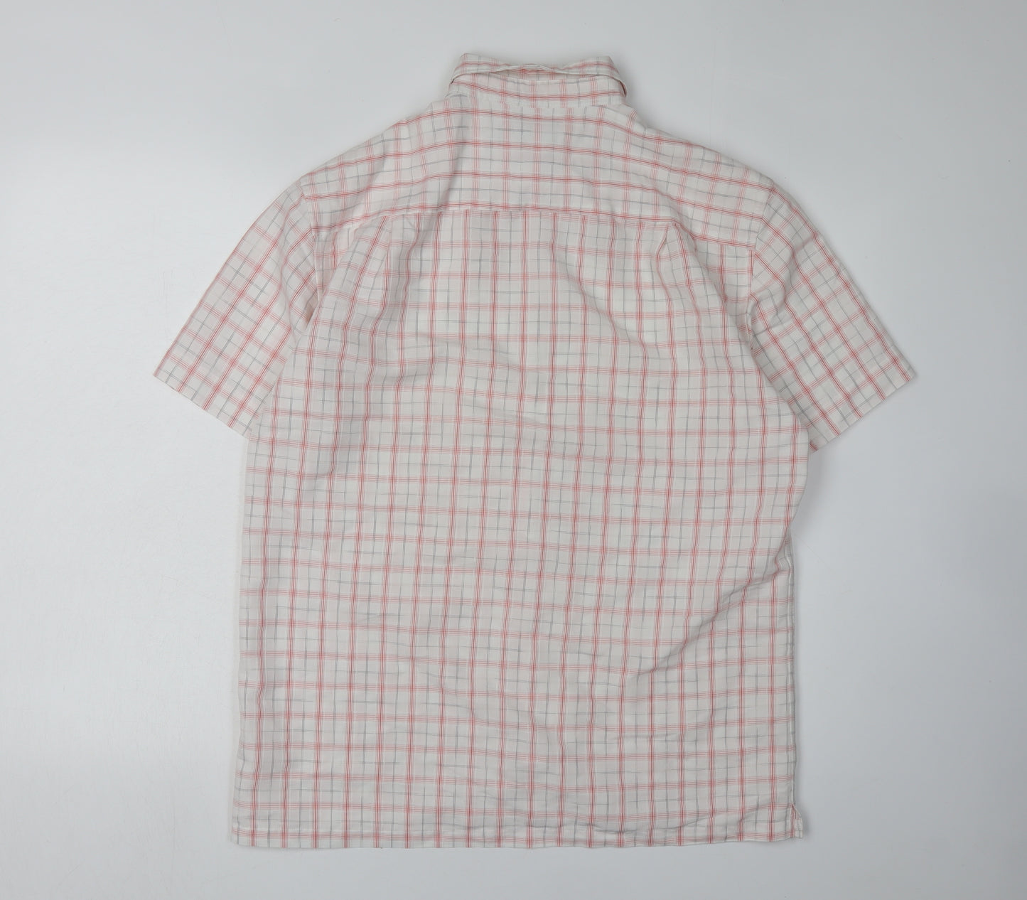 Marks and Spencer Men's Check Short Sleeve Shirt