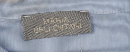 Maria Bellentani Women's Blue Shirt Dress M