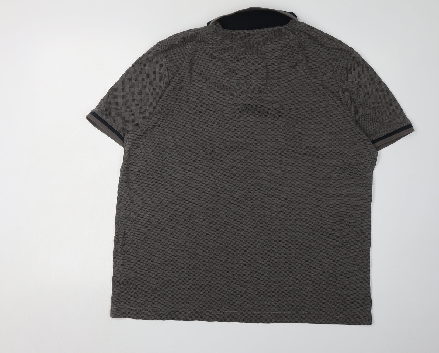 Marks and Spencer Men's Grey XL Polo Shirt