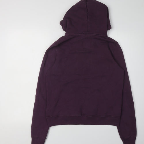 Hollister Women’s Purple Pullover Hoodie Medium