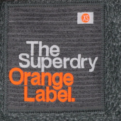 Superdry Women's Grey Full Zip Hoodie XS