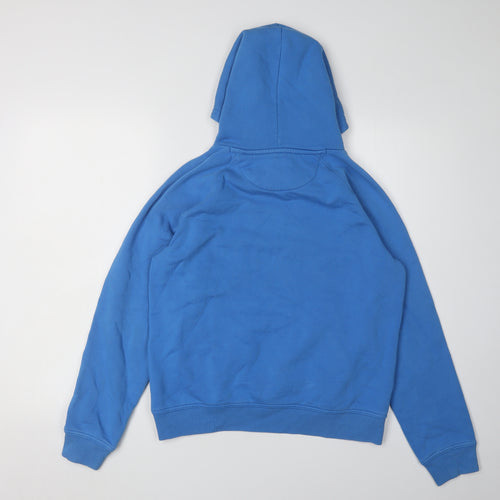 GANT Boys Blue Logo Pullover Hoodie Size 13-14 Years