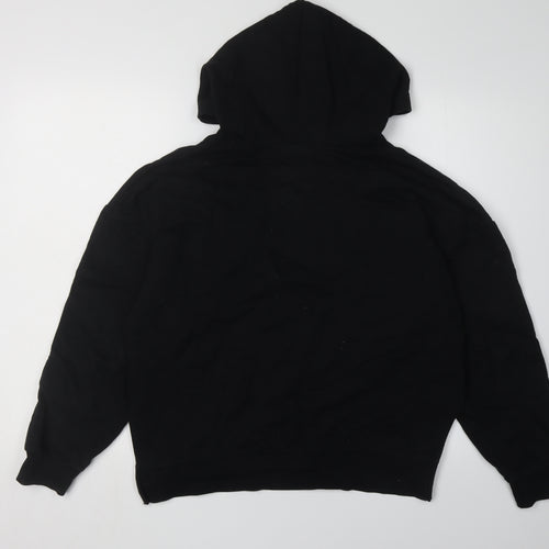 Disney Unisex Black Pullover Hoodie 2XS with Logo