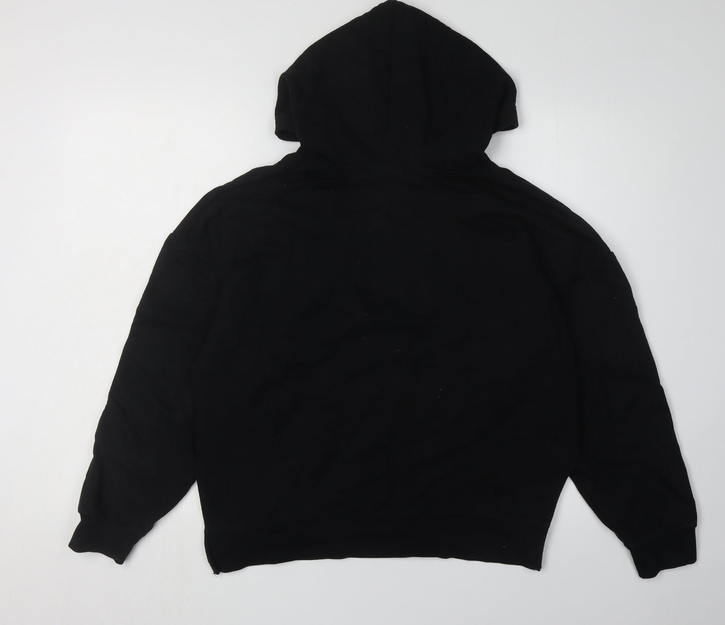 Disney Unisex Black Pullover Hoodie 2XS with Logo