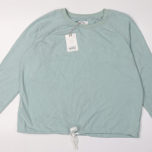 FatFace Women's Green Pullover Sweatshirt Size 16
