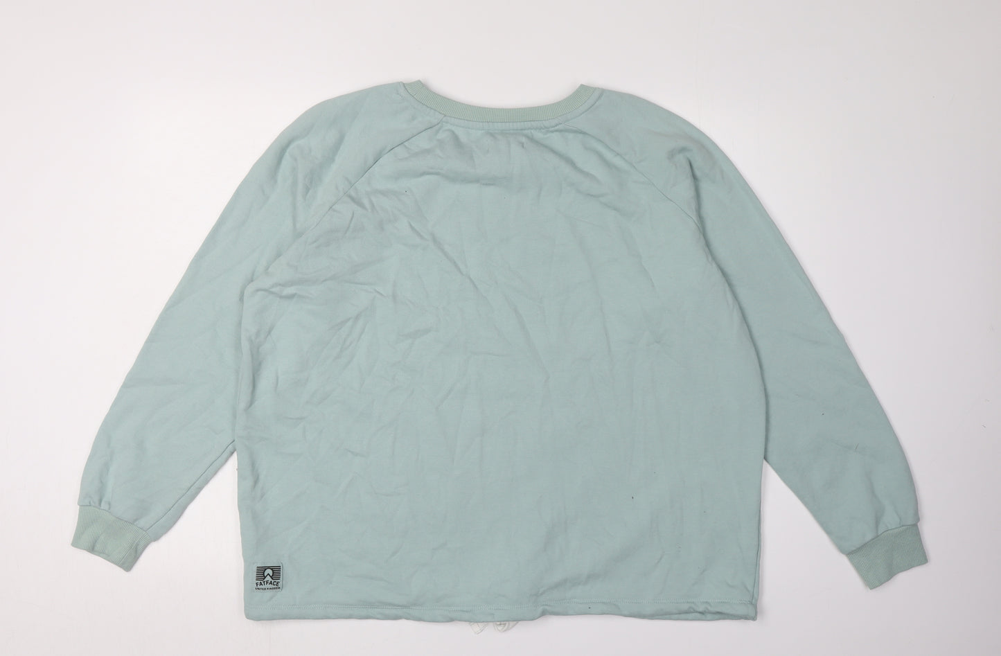 FatFace Women's Green Pullover Sweatshirt Size 16