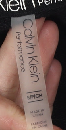 Calvin Klein Women's Black Full Zip Hoodie Size S