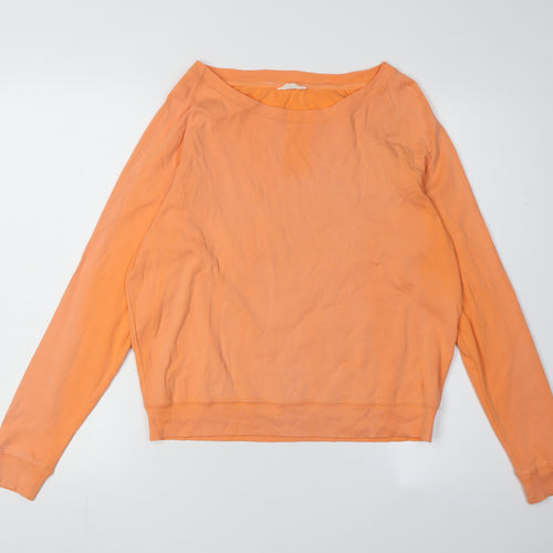 Hush Women's Orange XS Pullover Sweatshirt