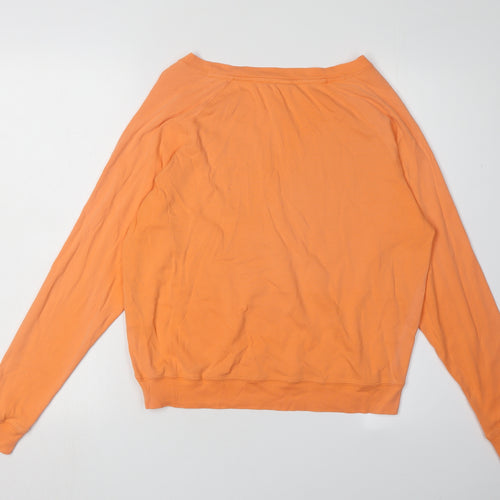 Hush Women's Orange XS Pullover Sweatshirt