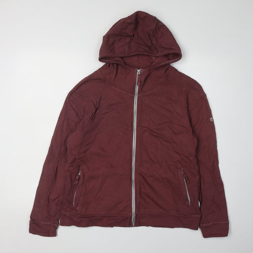 Craghoppers Women's Red Full Zip Hoodie, Size 10, Casual