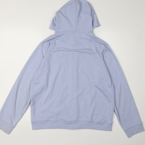 Isle Women's Blue Full Zip Hoodie, Size M, Casual