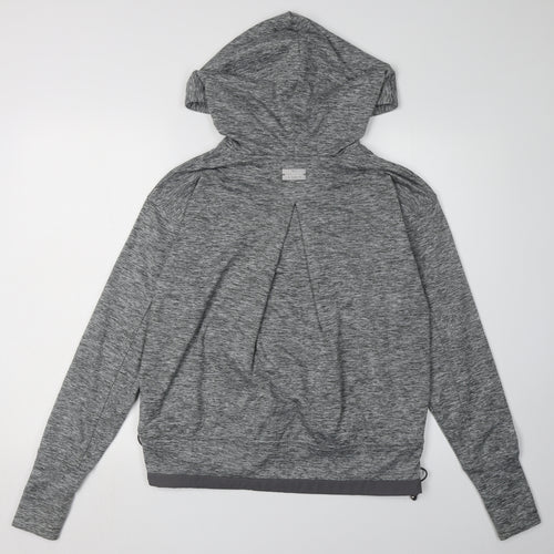 Next Women’s Grey Hooded Jacket XS Relaxed Fit