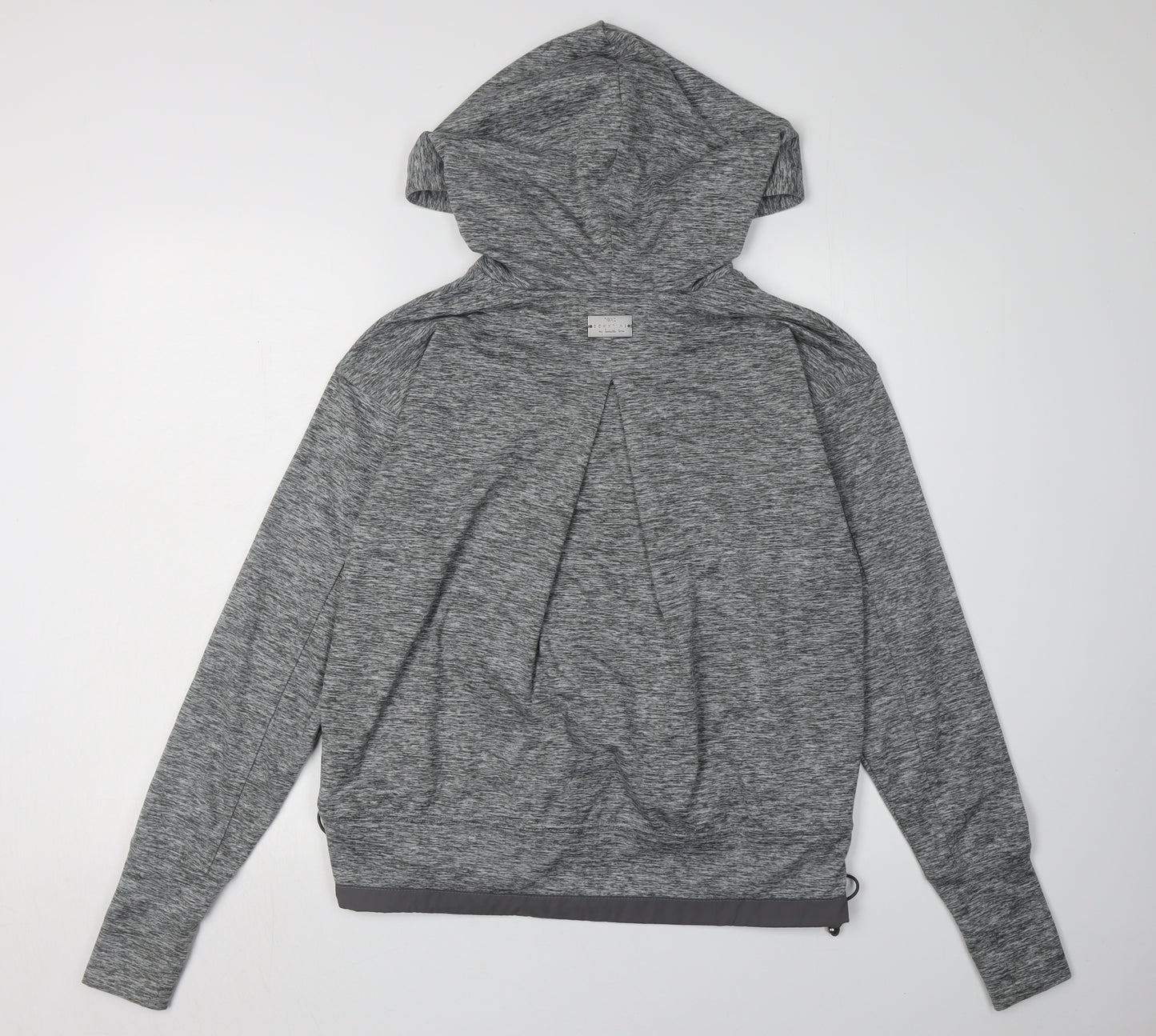 Next Women’s Grey Hooded Jacket XS Relaxed Fit