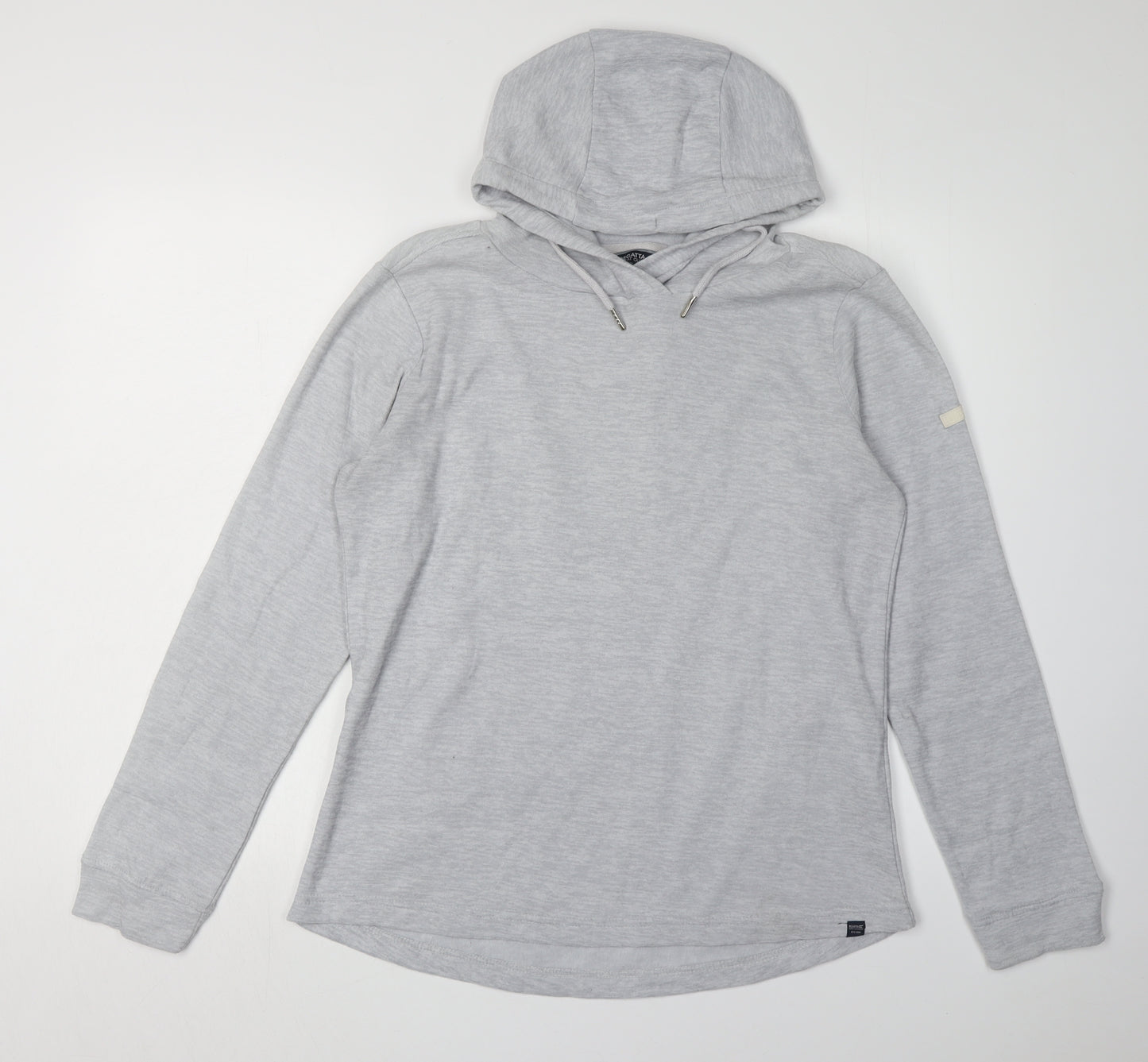 Regatta Women's Grey Hoodie Size 12