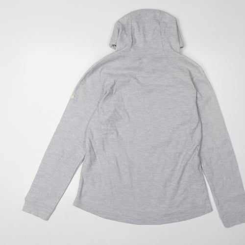 Regatta Women's Grey Hoodie Size 12