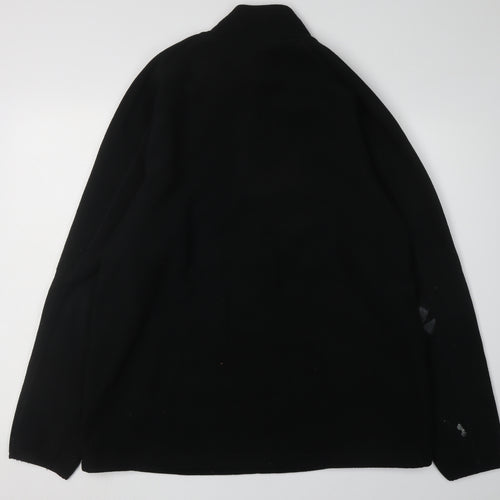Mondetta Men's Black Fleece 1/4 Zip Sweatshirt L/S