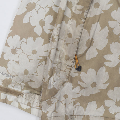 Regatta Women's Beige Floral Rain Coat Size 12