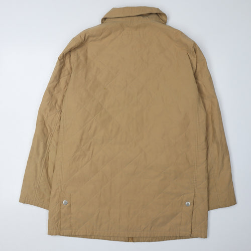 Venture Club Women's Brown Quilted Jacket UK 12
