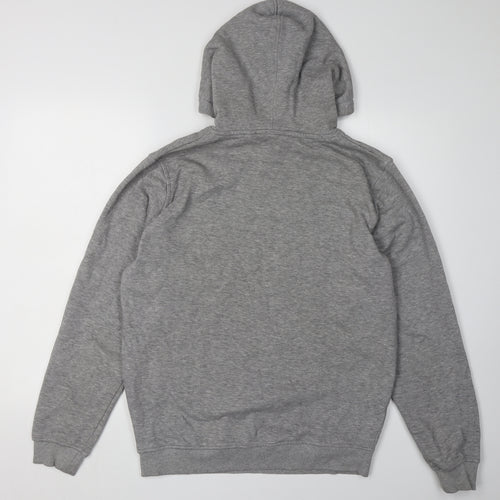 Admiral Men's Grey Hoodie M Pullover with Logo