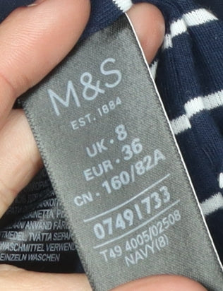 Marks and Spencer Women's Blue Anorak Jacket Size 8