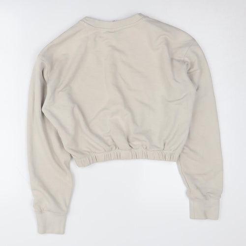 Champion Women's Beige Pullover Sweatshirt M