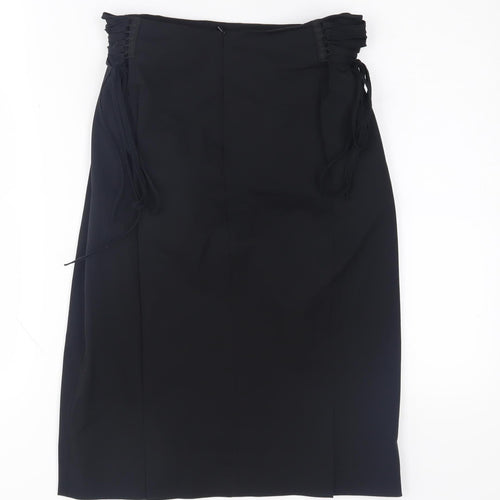 MNG Women's Black Skirt Size 12 Polyamide Blend