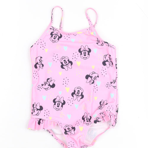 Disney Girls Pink One Piece Swimwear 2-3 Years