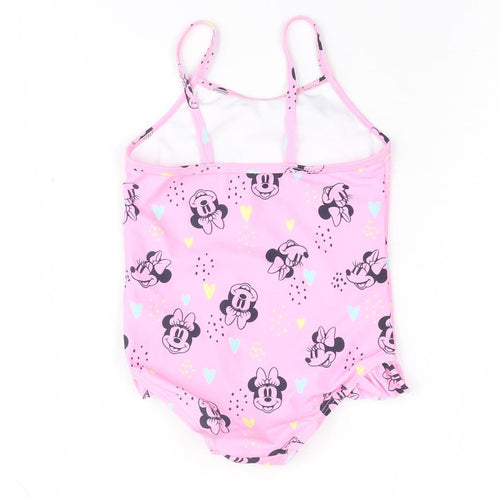 Disney Girls Pink One Piece Swimwear 2-3 Years