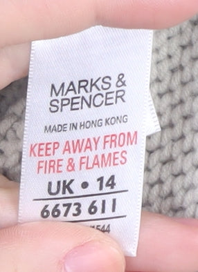 Marks and Spencer Women's Ivory Cardigan UK 14
