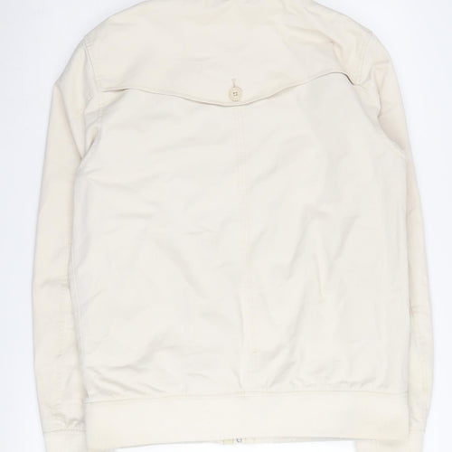 Pretty Green Men's Beige Bomber Jacket Size L