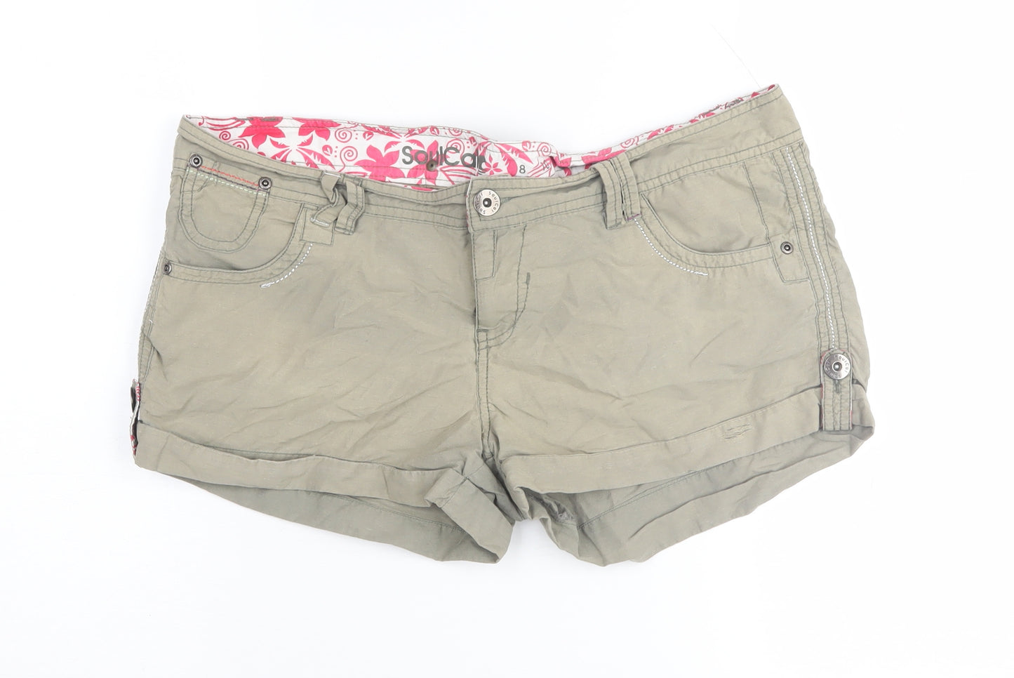 SoulCal Women's Brown Casual Shorts Size 14