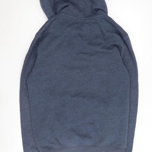Jack Wills Men's Blue Pullover Hoodie M