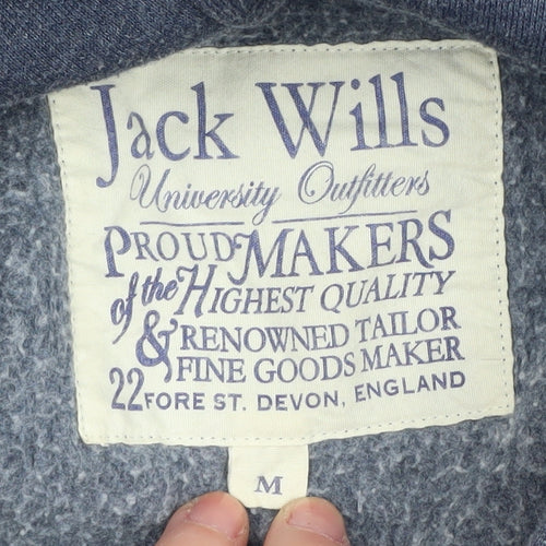Jack Wills Men's Blue Pullover Hoodie M