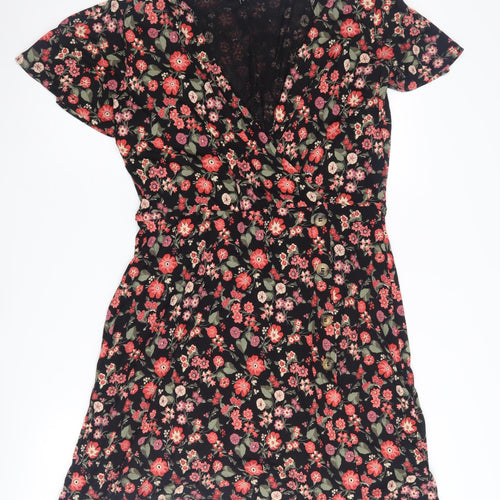 Next Women's Multicoloured Floral Dress, Size 14