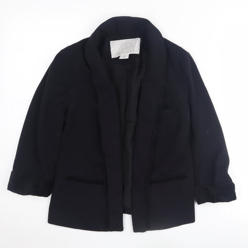 Cooperative Women's Black Blazer Shawl Collar Size S